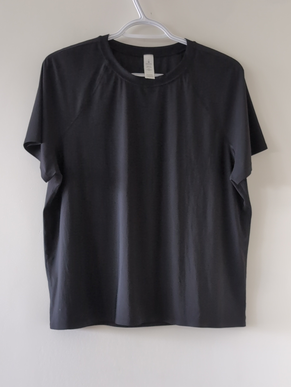 lululemon athletica Black Short Sleeve Crew Tee Size M